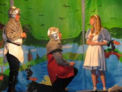 The Drama Elective production of Through the Looking Glass